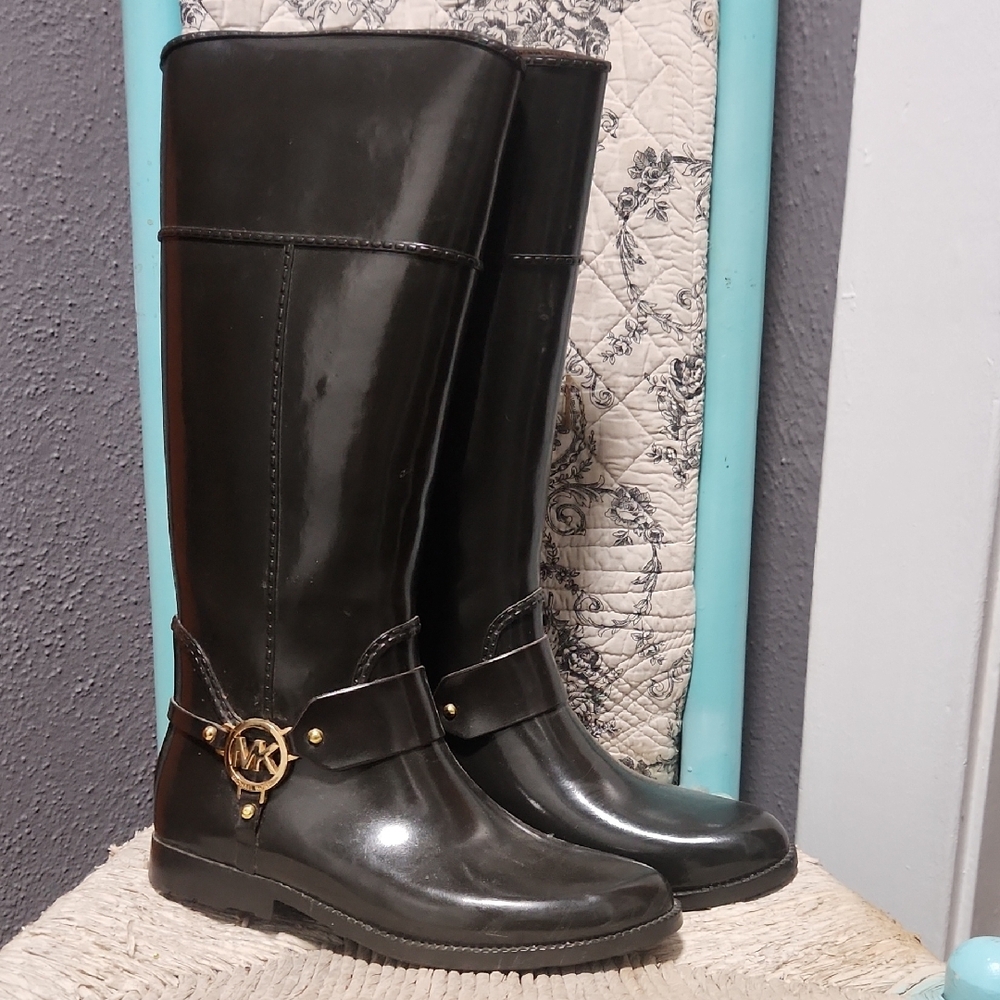 Michael Kors Black Winter & Rain Boots